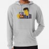 ssrcolightweight hoodiemensheather greyfrontsquare productx1000 bgf8f8f8 5 - The Simpsons Merchandise