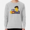 ssrcolightweight sweatshirtmensheather greyfrontsquare productx1000 bgf8f8f8 - The Simpsons Merchandise