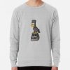 ssrcolightweight sweatshirtmensheather greyfrontsquare productx1000 bgf8f8f8 16 - The Simpsons Merchandise