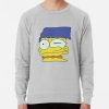 ssrcolightweight sweatshirtmensheather greyfrontsquare productx1000 bgf8f8f8 19 - The Simpsons Merchandise