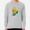 ssrcolightweight sweatshirtmensheather greyfrontsquare productx1000 bgf8f8f8 31 - The Simpsons Merchandise