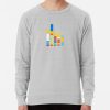 ssrcolightweight sweatshirtmensheather greyfrontsquare productx1000 bgf8f8f8 34 - The Simpsons Merchandise