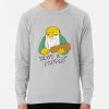 ssrcolightweight sweatshirtmensheather greyfrontsquare productx1000 bgf8f8f8 4 - The Simpsons Merchandise