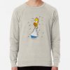 ssrcolightweight sweatshirtmensoatmeal heatherfrontsquare productx1000 bgf8f8f8 23 - The Simpsons Merchandise