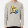 ssrcolightweight sweatshirtmensoatmeal heatherfrontsquare productx1000 bgf8f8f8 27 - The Simpsons Merchandise