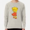 ssrcolightweight sweatshirtmensoatmeal heatherfrontsquare productx1000 bgf8f8f8 30 - The Simpsons Merchandise